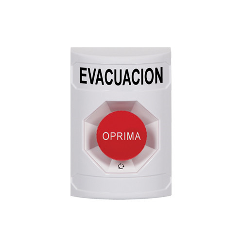 STI KIT SS2301 Pulsador SS2. Seta de emergencia. Color blanco