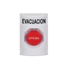 STI KIT SS2302 Pulsador SS2. Seta de emergencia iluminada. Color blanco
