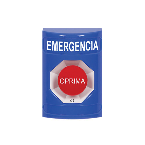 STI KIT SS2401 Pulsador SS2. Seta de emergencia. Color azul