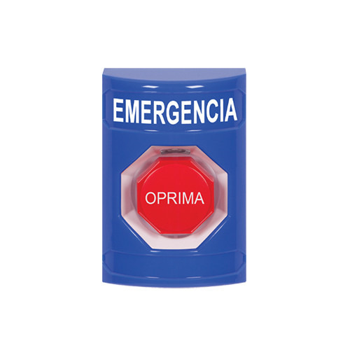 STI KIT SS2402 Pulsador SS2. Seta de emergencia iluminada. Color azul