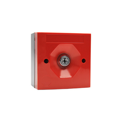 Comprar SS3 1020 Pulsador SS3 con llave. Carcasa roja. Contacto único.