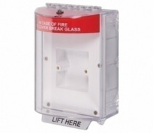 STI STI 13720FR Conjunto protector IP56 con sirena para pulsador de superficie