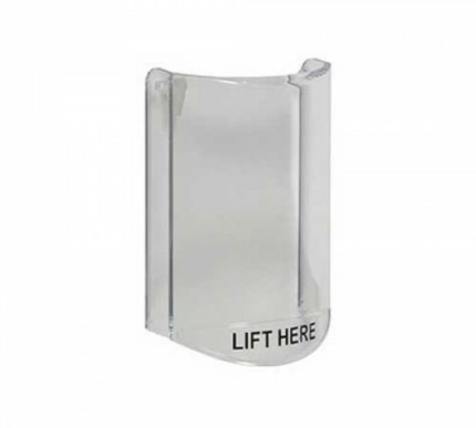 Comprar STI 6517A Tapa protectora para pulsadores tipo seta de emergencia SS2 con sirena