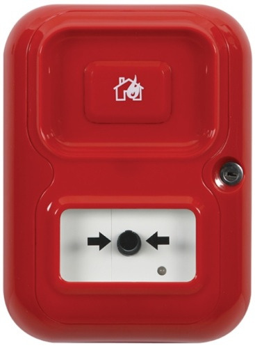 STI STI-AP-1-R-A Pulsador Alert Point. Color rojo.