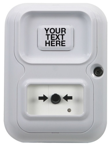 STI STI-AP-1-W-X Pulsador Alert Point. Color blanco.