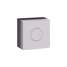 STI WSS3 7W04 Pulsador WSS3. Carcasa blanca, botón blanco. Enclavable.