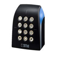 STID ARCS-W33-B-BT1-7OS-Y Lector con teclado de proximidad Mifare Classic/Plus, Desfire EV2&EV3 y BLE con salida o OSDP.