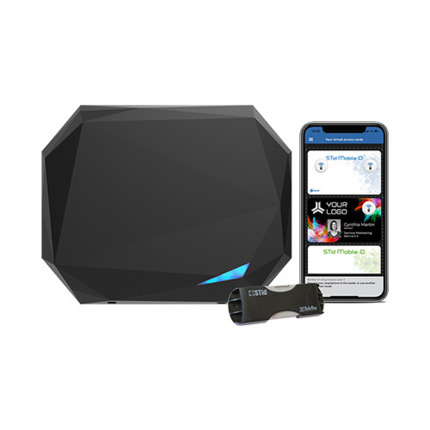 Comprar SNAW43ABT47OS1 Lector Nano UHF 865-868 Mhz y BLE con antena integrada , salida OSDP v1 & v2 - RS485