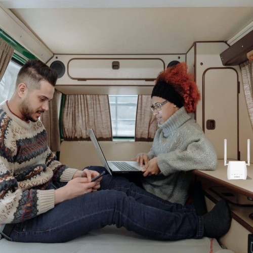 Strong 300M router inalámbrico Ethernet rápido Banda única (2,4 GHz) 4G Blanco (4)