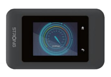 Strong 4G+ LTE MiFi Hotspot Router Wi-Fi 1200 router inalámbrico Doble banda (2,4 GHz / 5 GHz) Negro (1)