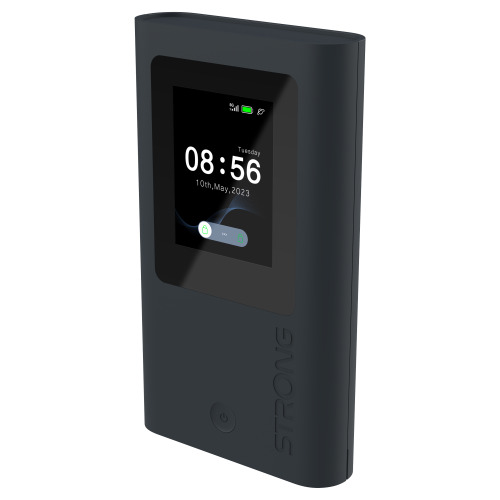 Strong 5GMIFIAX1800 router inalámbrico Doble banda (2,4 GHz / 5 GHz) 5G Negro