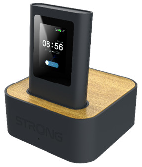 Strong HI-PHI 6 sistema Wi-Fi Mesh (Wi-Fi en malla) Doble banda (2,4 GHz / 5 GHz) Wi-Fi 6 (802.11ax) Negro 2 5G Interno (1)