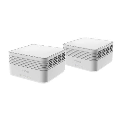 Strong MESHKITAX3000 sistema Wi-Fi Mesh (Wi-Fi en malla) Doble banda (2,4 GHz / 5 GHz) Wi-Fi 6 (802.11ax) Blanco 2 Interno (1)