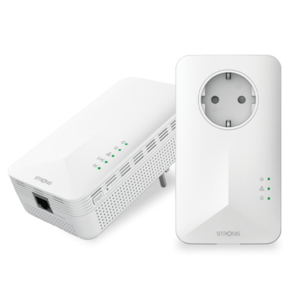 Comprar Strong POWERL1000DUOWIFIEUV2 1000 Mbit/s Ethernet Wifi Blanco 2 pieza(s)