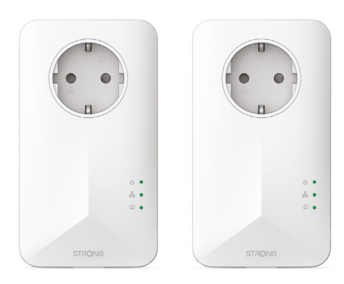 Strong PowerLine 1000 Kit 1000 Mbit/s Ethernet Blanco 2 pieza(s) (1)