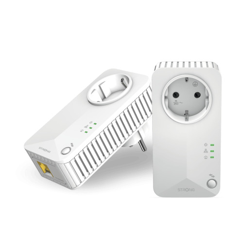 Strong Powerline 600 Duo 600 Mbit/s Ethernet Blanco 2 pieza(s) (1)