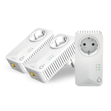 Comprar Strong Powerline 600 Triple Pack EU V2 600 Mbit/s Ethernet Blanco 3 pieza(s)