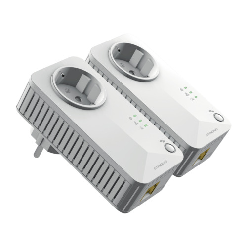 Strong Powerline 600S Duo 600 Mbit/s Ethernet Blanco 1 pieza(s)