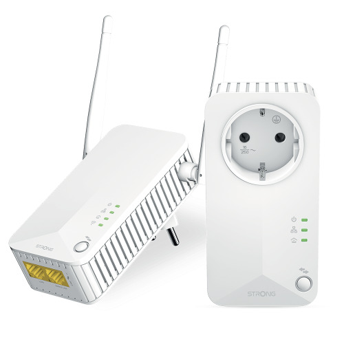 Strong Powerline Wi-Fi 600 Kit 600 Mbit/s Ethernet Wifi Blanco (1)