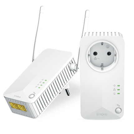 Comprar Strong Powerline Wi-Fi 600 Kit 600 Mbit/s Ethernet Wifi Blanco