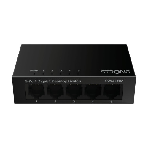 Strong SW5000M switch Gigabit Ethernet (10/100/1000) Negro (4)