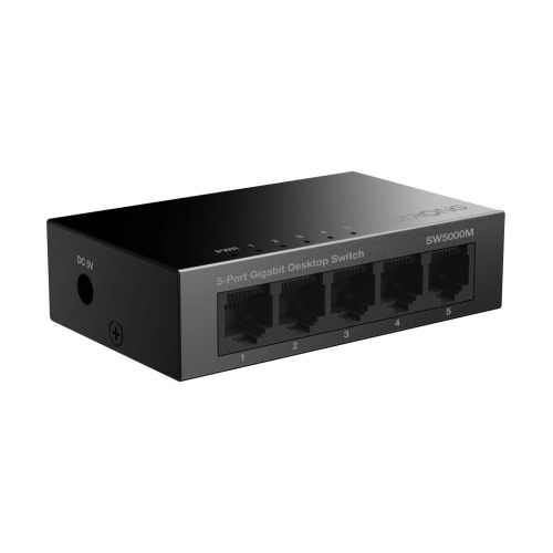 Strong SW5000M switch Gigabit Ethernet (10/100/1000) Negro (6)