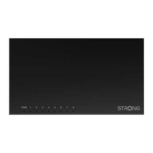 Strong SW8000M switch Gigabit Ethernet (10/100/1000) Negro (1)