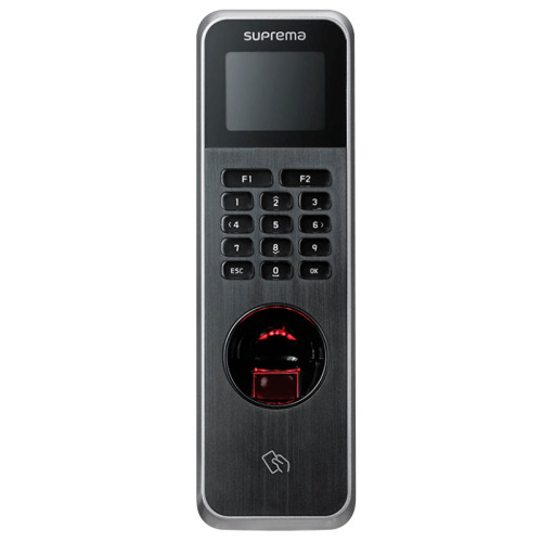 Suprema BIOLITE N2-ODB Terminal autónomo biométrico y de proximidad dual (EM+Mifare), para control de accesos y presencia, 12 Vc