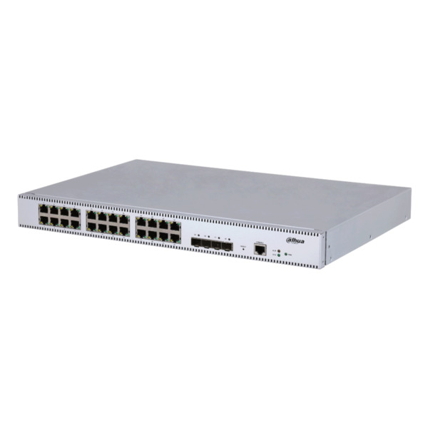 Switch 24 puertos Gigabit + 4 Uplink Gigabit SFP+ 10Gbps 360W Manejable en Cloud Layer2