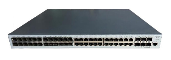 Switch 54 puertos (24 eléctricos Gigabit + 24 ópticos SFP Gigabit + 6 puertos  L3 10G Hikvision