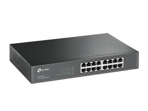 SWITCH CON BASE DE MONTAJE TP-LINK DE ESCRITORIO DE 16 PUERTOS GIGABIT (2)