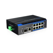 Switch Industrial PoE+ 8 puertos 10/100 + 2 Uplink 10/100/1000 (SFP+RJ45) / 120W Redundant 802.3af/at 6KV - Modo CCTV+ 250m