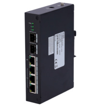 Switch PoE X-Security - 3 puertos FE + 1GE + 2  SFP GE - 60W puerto 4 / 30W puerto 1-3/ Máximo 120W - Hi-PoE / IEEE802.3at (PoE+