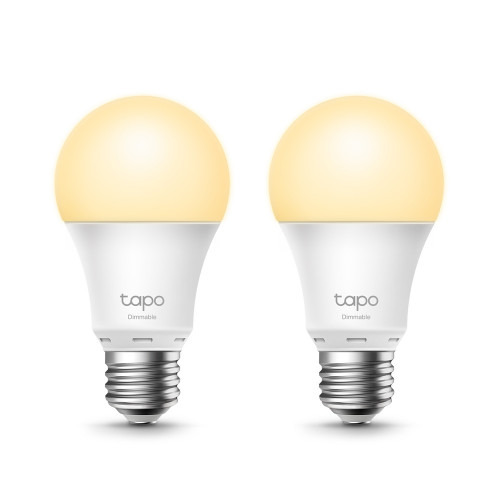 Tapo L510E(2-pack) Bombilla inteligente 8,7 W Metálico, Blanco Wi-Fi