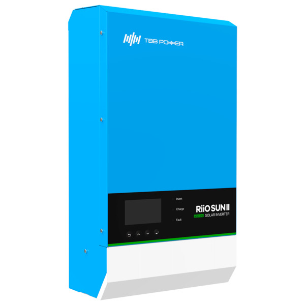 TBB TBB-RIOSUN2-3KVA-S Inversor monofásico todo en uno TBB - Potencia 3000W - 1 entrada MPPT - Inversor, cargador y regulador - (1)