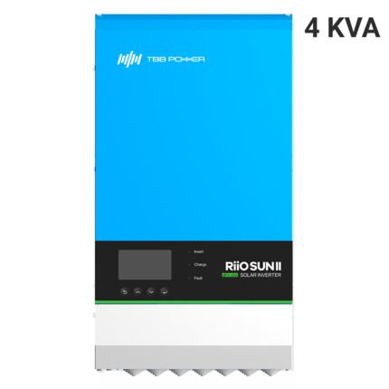 Comprar TBB TBB-RIOSUN2-4KVA-S Inversor monofásico todo en uno TBB - Potencia 4000W - 1 entrada MPPT - Inversor, cargador y regulador - Compatible con baterías - Módulo de comunicación Wi-Fi
