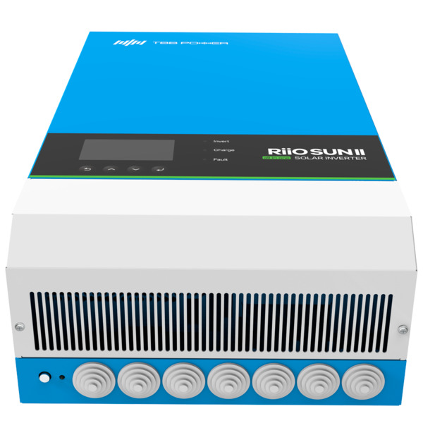TBB TBB-RIOSUN2-5KVA-S Inversor todo en uno TBB - Potencia 5000W - 2 entradas MPPT - Inversor, cargador y regulador - Compatible (5)