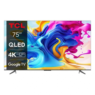 TCL 75C649 TV 75" QLED 4K STVAnd 2xUSB 3XHDMI