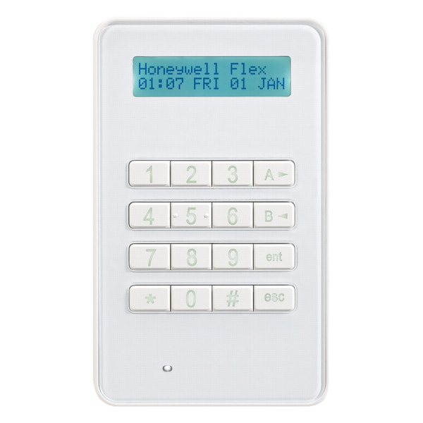 Teclado LCD MK8. Retroiluminación blanca. Zumbador y tamper. Grado 3
