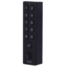 TEDEE TEDEE-KEYPADPRO Accesorio de teclado - Comunicación Bluetooth - Apertura y cierre con PIN o huella - Códigos de un solo us