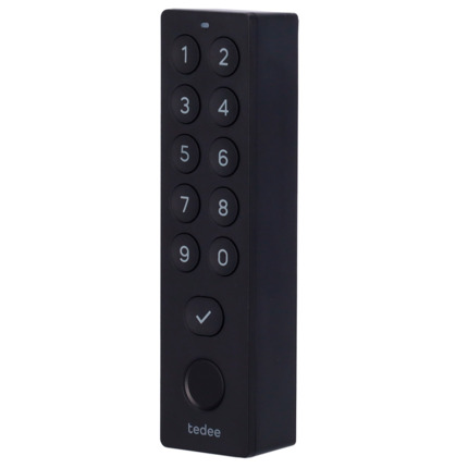Comprar TEDEE TEDEE-KEYPADPRO Accesorio de teclado - Comunicación Bluetooth - Apertura y cierre con PIN o huella - Códigos de un solo uso o temporales - Alimentación con cuatro pilas AAA - Compatible con TEDEE-PRO y TEDEE-GO2