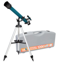 Telescopio Levenhuk LabZZ TK60 con estuche