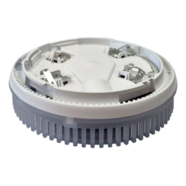 TELETEK SensoIRIS-CSST-IS Base analogica con sirena, flash y aislador. Requiere base standard no incluida. Certificado EN54-3/-1