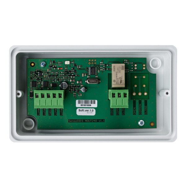 TELETEK SensoIRIS-MOUT240 Módulo de salida de relé para control de circuitos 240Vac (1)