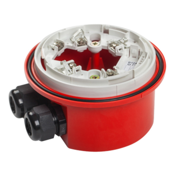 TELETEK SensoIRIS-WSB Base profunda SensoIRIS WSB IP65 compatible con sirenas de pared SensoIRIS. Certificado EN60529