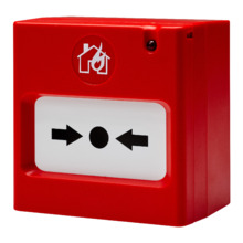 TELETEK SensoMAG-MCP50 Pulsador convencional. LED ind. de estado. Con llave de rearmado