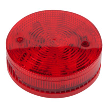 TELETEK SF100RSST Sirena de incendio interior de montaje en pared, con luz estroboscópica. EN54. Rojo