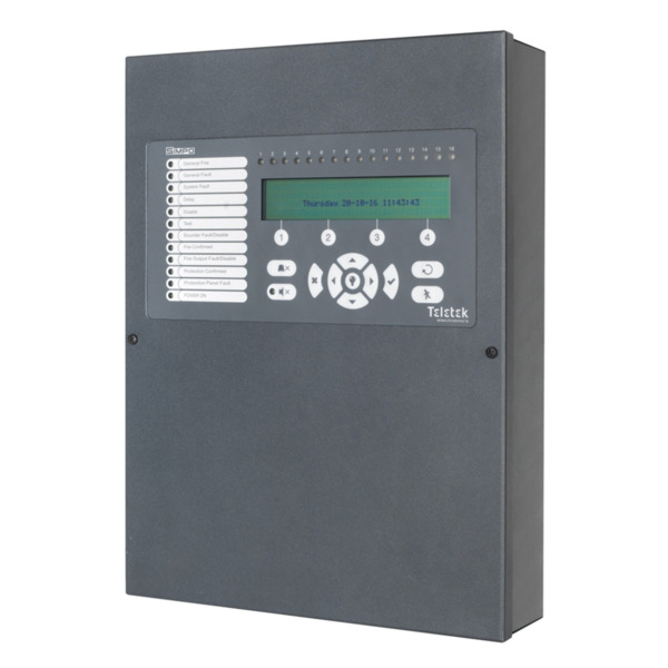 TELETEK SIMPO Central analógica SIMPO de 1 lazo ampliable a 2. Hasta 250 Dispositivos por lazo
