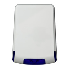 TELETEK SR300BBM Sirena Exterior Flasch Azul Vertical. Batería integrada 9V. Grado 2