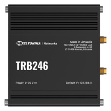 Teltonika Gateway 4G Industrial - 4G Cat 4 / 3G / 2G - Puerto RJ45 10/100Mbps - Puertos RS232 y RS485 - Dual SIM